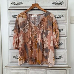 Boho Desert Flower Top